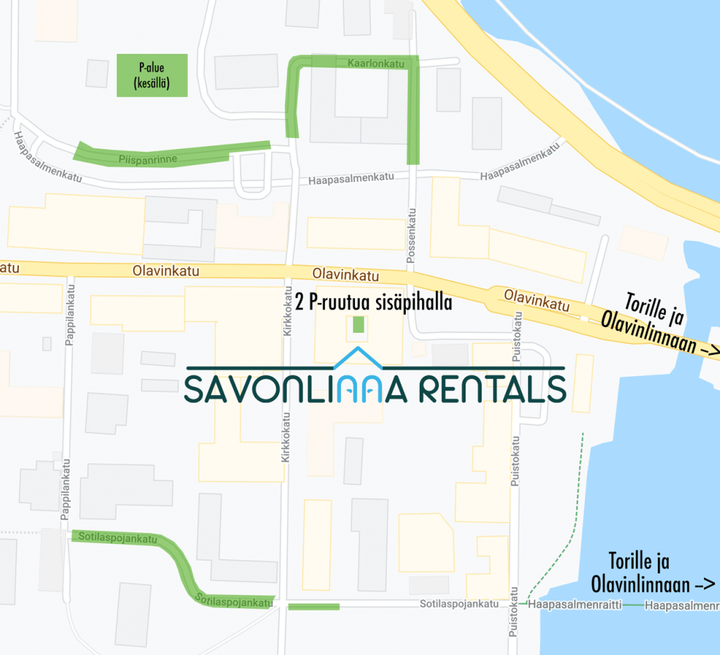 Parking - Savonlinna Rentals